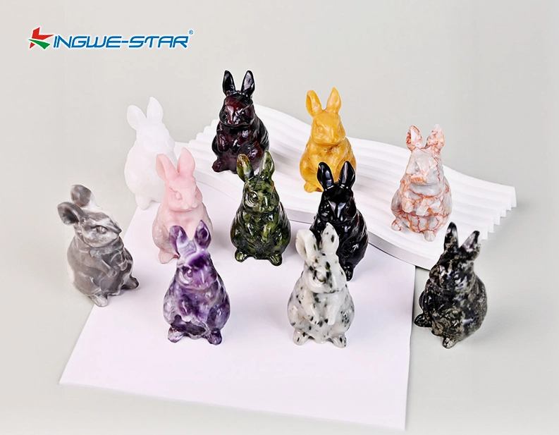 Crystal Rabbits Crafts